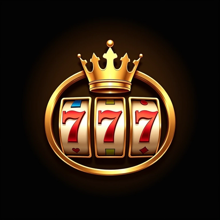 Royal Reels logo — golden crown over slot reels