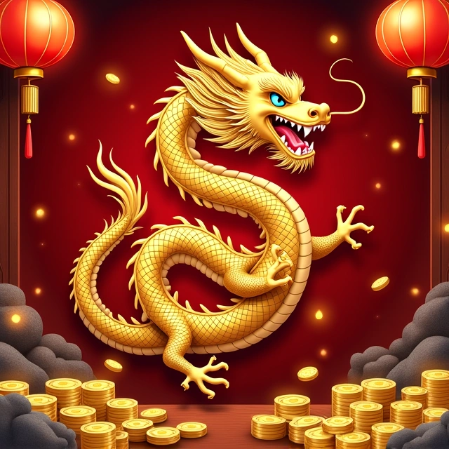 Fortune Dragon online pokie at Royal Reels